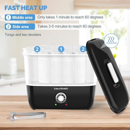 EASYINBEAUTY Hot Towel Warmer for Facials,5L Towel Steamer - Heats 1-5 mins - Image 2