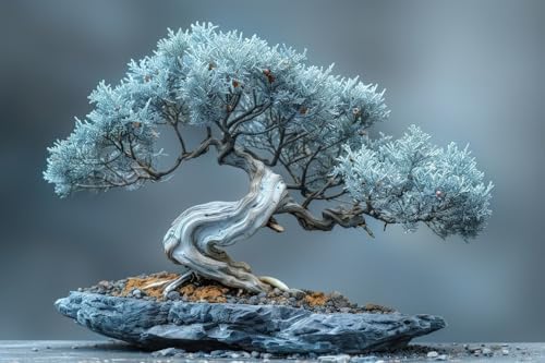 Blue Spruce Bonsai Seeds (30 Pack) – Colorado Blue Spruce Tree for Planting – Grow Miniature Evergreen for Bonsai – Cold Hardy Conifer - Moderate Grower - Peaceful Hobby by CZGrain