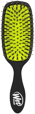 Wet Brush Shine Enhancer Hair Brush, Purple - Exclusive Ultra-soft IntelliFlex Bristles - Natural Boar Bristles Leave Hair Shiny And Smooth For All Hair Types - For Women, Men, Wet And Dry by WetBrush