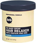TCB Hair Relaxer No Base Creme Super 15 Oz,Pack of 3 by Tcb