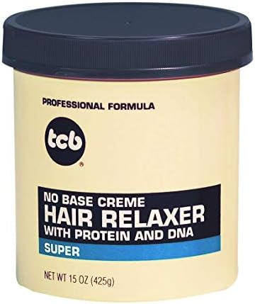 TCB Hair Relaxer No Base Creme Super 15 Oz,Pack of 3 by Tcb