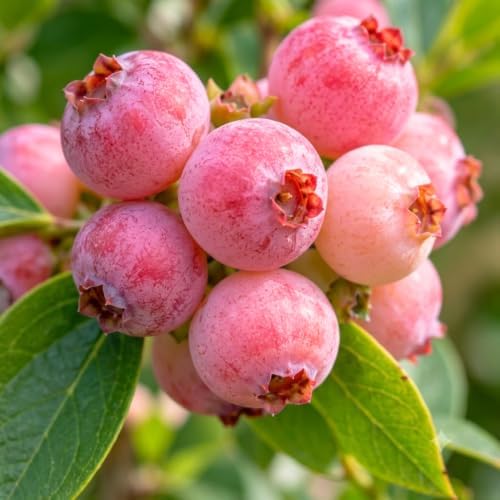 2 Pink Lemonade Blueberry Live Plants, Sweet Berries Bush, 4-6 Inches Tall - Image 2
