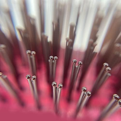 Phillips Brush Light Touch 6 Detangling Hair Brush Combo Pack Ruby Red - Image 4