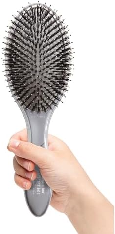 Olivia Garden Ceramic + Ion Supreme Styler Cushion Paddle Brush - Boar & Ionic for Shine, Frizz Control & Smoother Hair - Image 2