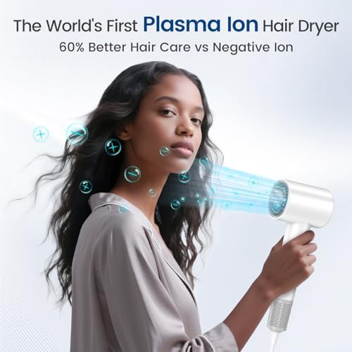Hair Dryer with Diffuser, 180,000 RPM High Speed Blow Dryer with Diffuser - Image 3