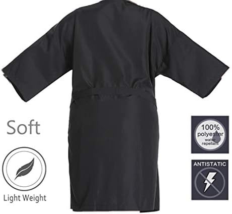 PERFEHAIR Salon Client Gown Robes Cape, Hair Salon Smock for Clients- Kimono Style - Image 4