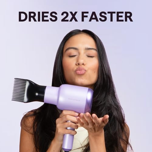 Wavytalk Blown Away Ionic Hair Dryer with Diffuser for Curly Hair - Image 2
