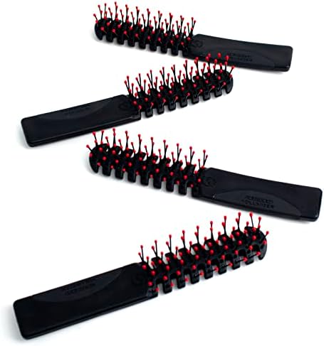 Cricket Static Free Volumizer Hair Brush - Blow Drying, Styling, and Detangling All Hair Types, Long, Short, Thick, Thin, Curly, Straight, and Wavy (Black) - Image 6