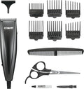 ConairMAN Simple Cut, Hair Clippers for Men, 12-piece Home Hair Cutting Kit (Pack of 6) by conair