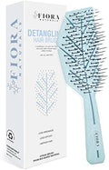 Fiora Naturals Detangling Hair Brush for Women, Detangler Hair Brush, Blue by FioraNaturals