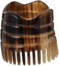 Healifty Bull Horn Scalp Massage Comb, Fine-Tooth Hair Scratcher by Healifty