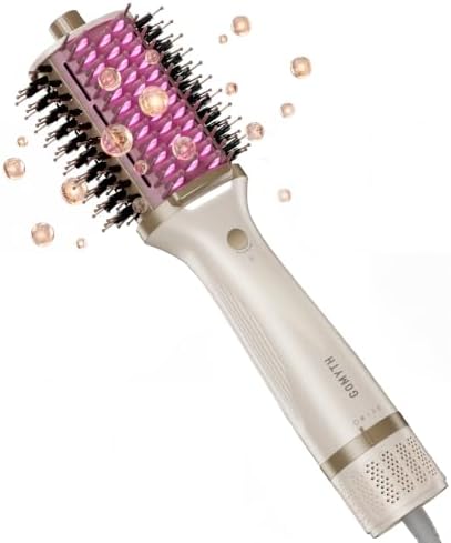 5-in-1 Blow Dryer Brush with Heated Comb by GOMYTHYourArtPerfected