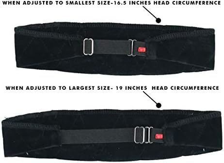 Wig Grip Headbands For Women- Adjustable To Custom Fit Your Head - Velvet Comfort - Wig Bands No Slip Breathable Lightweight Material For All Day Wear! Keep Wig Comfortably Secured - Image 5