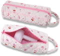 Pink Cherry Hair Tools Travel Bag,Portable Heat-Resistant Organizer by Unknown