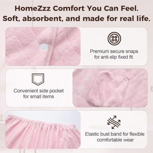 Oversized Bath Towel Wrap for Women with Plus Size Hair Dry Towel Set - Image 5