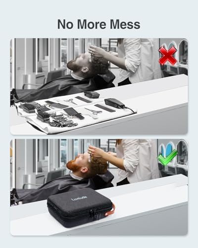 Luxtude Hair Clipper Case, Barber Travel Cases for Trimmers, Guards - Image 6