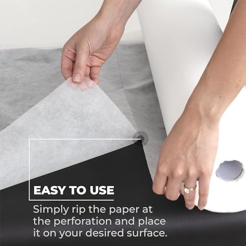 Disposable Massage Bed Cover - 60 Sheets Per Roll, Non-woven Disposable Material - Ideal for Spa, Massage Table, Tattoo, Waxing Table - No Crinkle Table Sheets - 31.5 x 71 Inches (1 Roll) - Image 5