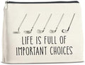 LyoGao Funny Golf Makeup Bag, Golf Gifts Cosmetic Bag for Women Girls by LyoGao