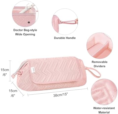 Leuded Hair Tools Travel Bag with Heat Resistant Mat for Shark Airwrap - Image 4
