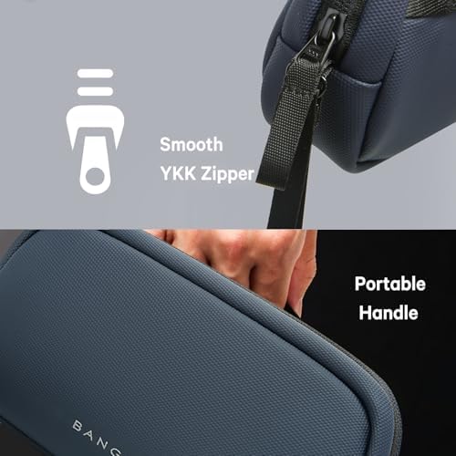 BANGE Cable Organizer Travel Case, Tech Pouch for Traveling Accessories, Carry Storage for Cords, Charger, Adapter, Cables, Power Bank - Image 6