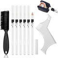 White Barber Pencil Set - Edge Hairline Razor Trace Pencils by Unknown