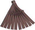 Adjustable Elastic Bands Straps For Wigs (Brown/10pcs) by JIUSERLU