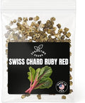 SproutMe Swiss Chard Ruby Red 300+ Seeds for Planting, Non-GMO Heirloom by SproutMeSeeds