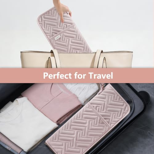 Leudes Hair Tools Travel Bag Case Hot Heat Resistant Mat 2 in 1 Pouch - Image 7