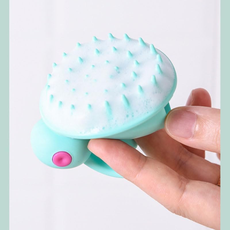 Ximimark 2 pcs Silicone Shampoo Brush for Deep Scalp Massage and Hair Washing - Soft and Gentle Comb for Bath and Spa Use - Image 5