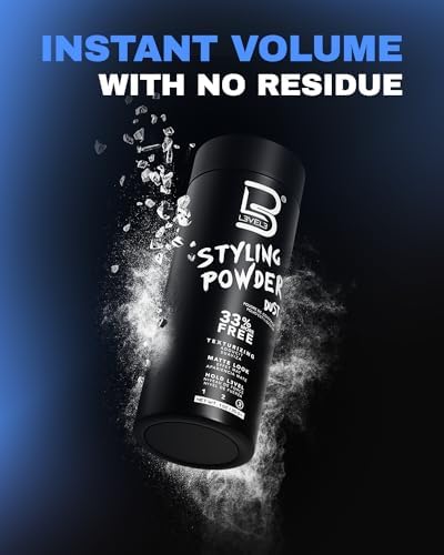 L3 Level 3 Hair Texture Powder for Men, Volume, Natural Look, 30 g - Image 3