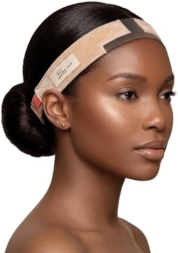 Blue Comb Wigrip, Premium Lace Wig Band for Women, Fully Adjustable & Reinforced Lace Wig Grip Band by Hairline, Comfortable and Secure Glueless Velvet Headband, Nude by Unknown