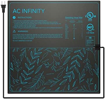 AC Infinity SUNCORE A5, Waterproof Seedling Heat Mat 20” x 20.75” by ACInfinity