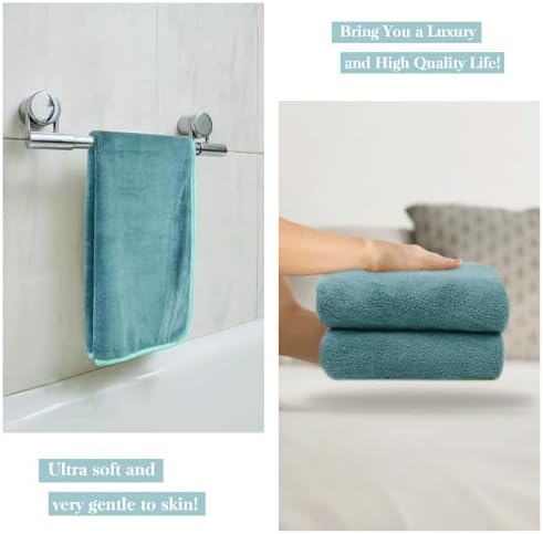 KinHwa Bathroom Hand Towels, Microfiber Face Towels, 16x30 Inch, 4 Pack - Image 5