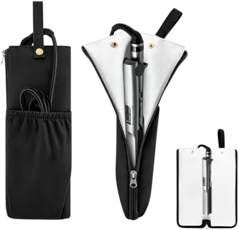 Hot Tools Travel Bag, 2-in-1 Heat Resistant Holder & Mat for Hot Tools - Image 7