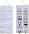 SMUK Claw Clip Organizer for Women, Hanging Mount Hair Clips Holder Organizer for Girls, Hair Bow Claw Clip Stand Storage for Wall, Door, Closet by SMUK