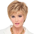 Raquel Welch Fierce And Focused Hand Tied Short Bob Wig by Hairuwear, Average Size Cap, RL13/88 Golden Pecan by Unknown