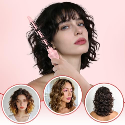 1/2 Inch Curling Brush, Ceramic Thermal Brush for Short Hair - Image 2