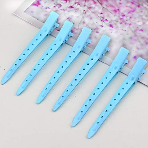 Bantoye 24 Packs Duck Bill Clips 3.35 Inch Metal Alligator Clip, Blue - Image 4