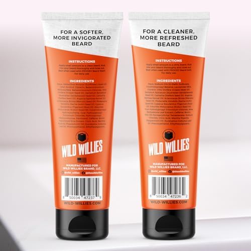 Wild Willies Beard Grooming Kit - Ionic 2-in-1 Heated Straightener Brush - Image 4