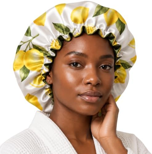 Silk Satin Hair Bonnet for Sleeping Reversible by PrettyRobes