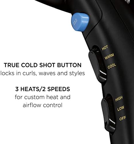 INFINITIPRO BY CONAIR 1875 Watt Salon Hair Dryer for Coarse, Thick, Wavy, Curly, and Frizzy Hair - Image 5
