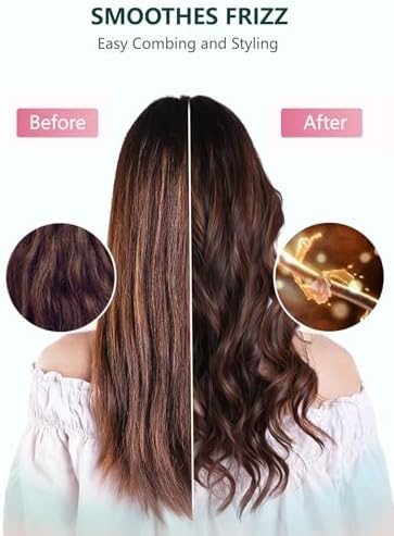 Pink Curl Defining Brush for Curly Hair – Detangling & Styling Brush for Women & Men, Defines 2A to 4C Curls, Reduces Frizz, Perfect for Wet & Dry Hair (Pink) - Image 7