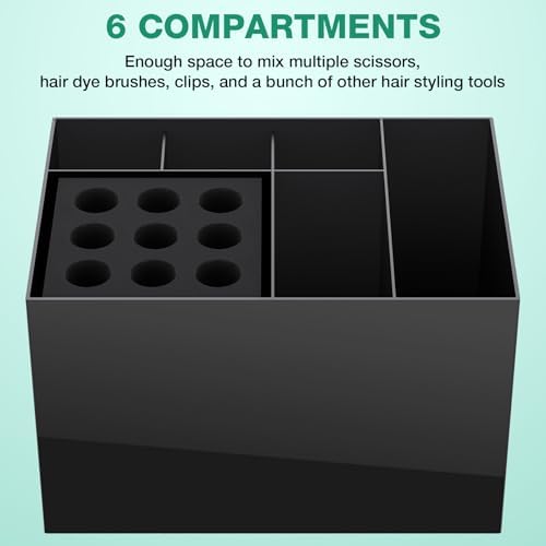 Noverlife Hair Salon Scissor Holder Box, Shear Holder for Hair Stylist - Image 2