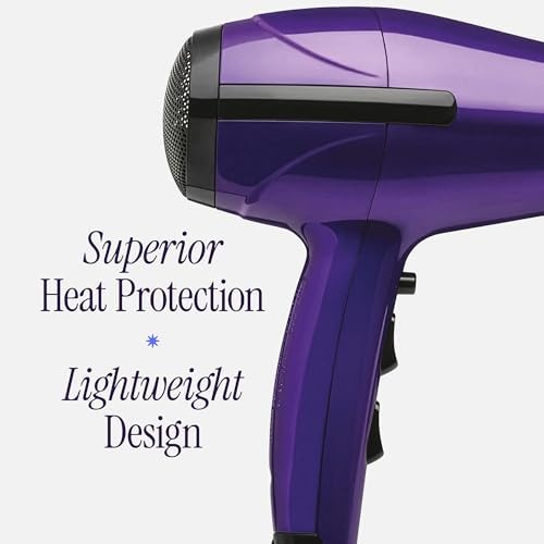 Hot Tools Pro Artist 1875 Watt Turbo Ceramic + Ionic Hair Dryer, Purple - Image 2