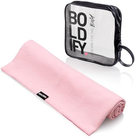 Boldify Quick Dry Microfiber Towel Wrap for Women - for Thin and Curly Hair by Boldify