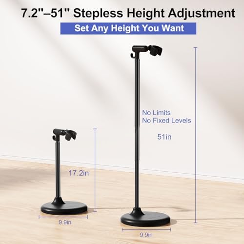 Heavy Duty Hair Dryer Stand, 360° Rotating, Adjustable Height - Image 4