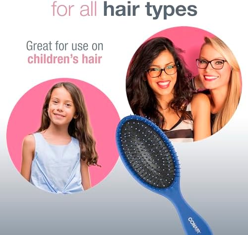 Conair Detangling Hair Brush | Assorted Colors | 3pk, Pack of 8 - Image 7