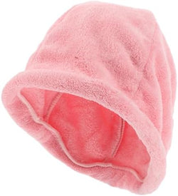 Abaodam Soft Coral Fleece Hair Drying Bonnet for Travel and Sauna by Abaodam