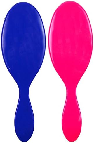 Wet Brush Original Detangler Hair Brush - Pink and Blue (Pack of 2) - Exclusive Ultra-soft IntelliFlex Bristles - Glide Through Tangles With Ease For All Hair Types - For Women, Men, Wet And Dry Hair - Image 2