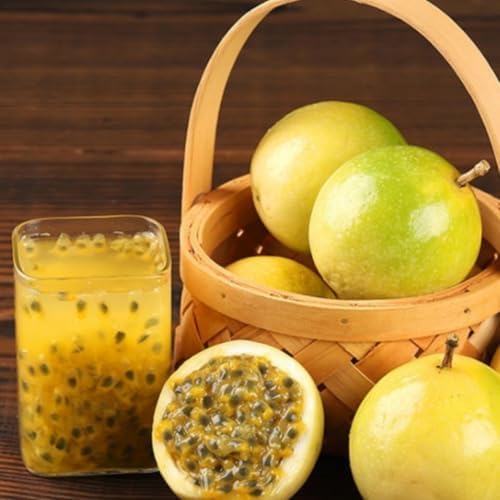 Yellow Passion Fruit Live Plant, Fully Rooted Fruit Vine, 5-7 Inch Tall - Image 5